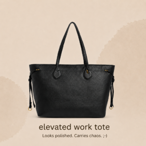 Sam Edelman Structured Black Tote
