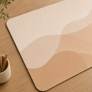 Neutral Desk Pad from Etsy