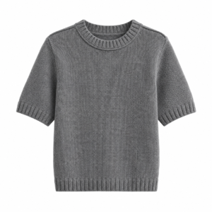 Rib-Knit T-shirt